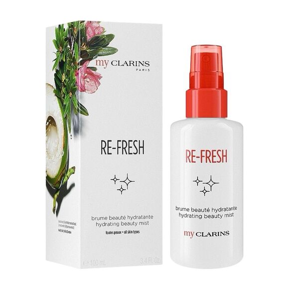 Clarins RE-FRESH Hydrating Beauty Mist - 3.4 fl oz / 100 ml - Picture 1 of 4